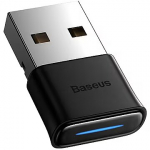 Baseus BA04 USB 2.0 Bluetooth 5.0 with EDR / A2D / BLE Support Mini Adapter Dongle Black BA04