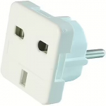 Gembird UK to EU AC power adapter A-AC-UKEU-001