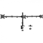 Gembird Adjustable desk 3-display mounting arm, 17-27" MA-D3-01