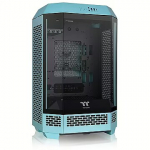 Thermaltake The Tower 300, Tempered Glass, Turquoise CA-1Y4-00SBWN-00