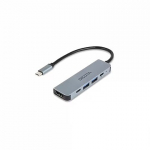 Dicota USB-C 5-in-1 Video Hub 4K PD 100W D32060