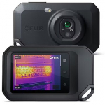 FLIR Systems One C8 thermal imaging camera Black 320 x 240 pixels Built-in display LCD C8