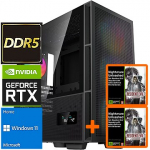 TopPC AMD Ryzen 9 (Zen 5) GMNG, 64GB (2x32) DDR5, GeForce RTX 5080, 1TB NVMe Gen4, Windows 11 Home DATK384-1309998