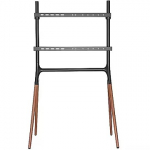 Logilink TV stand 49-70 inches with walnut wooden legs BP0078