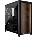 Corsair FRAME 4000D RS Wood, Tempered Glass, Black CC-9011340-WW