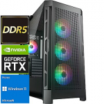 TopPC Intel Core i5 Gen12 GMNG (DDR5), Core i5-12600KF, 32GB (2x16) DDR5, GeForce RTX 3050, 1TB NVMe Gen4, Windows 11 Home DATK279-1423798