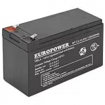 EMU BATTERY 12V 7.2AH VRLA/EP7.2-12 T2 EUROPOWER EMU EP7.2-12T2