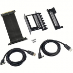 CableMod Vertical PCI-e Bracket - 2 x DisplayPort CM-VPB-2DK-R