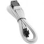 CableMod PRO ModMesh 8-pin PCI-e Extension, 45cm, White CM-PCAB-8PCI-N45KW-3PW-R