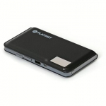 Platinet Leather, 12000 mAh, Black 43799