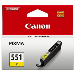 Canon CLI551Y, Ink Cartridge Yellow 6511B001