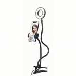 Gembird Selfie ring light with phone holder LED-RING4-PH-01