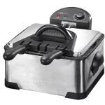 Clatronic FR 3195 deep fryer, 4L, Stainless steel/Black 273531