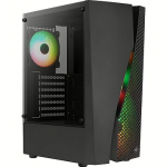 Aerocool Wave-G-BK-v3, Black, Tempered Glass ACCM-PV35143.11