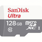 Western Digital SanDisk Ultra Lite, microSDXC, 128GB, Class 10, UHS-I, U1 SDSQUNR-128G-GN3MN