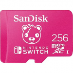 Sandisk For Nintendo Switch, Fortnite Edition, microSDXC, 256GB, UHS-I, U3, Class 10 SDSQXAO-256G-GN6ZG