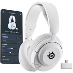 Steelseries Gaming Headset | Arctis Nova 5P | Bluetooth | Over-ear | Microphone | Noise canceling | Wireless | White 61674
