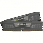 Corsair Vengeance Black, DDR5, 32GB, 6400MHz, CL36, Kit of 2 CMK32GX5M2B6400Z36