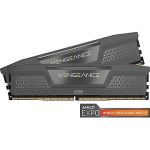 Corsair Vengeance Black (EXPO + XMP), DDR5, 16GB, 5600MT/s, CL36, Kit of 2 CMK16GX5M2B5600Z40
