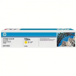 Hewlett Packard 126A  for Color LaserJet CP1025 series Toner Yellow (1.000pages) CE312A