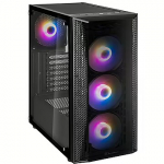 Silverstone Fara B1 Pro, Tempered Glass, Black SST-FAB1B-PRO