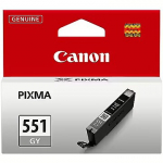 Canon CLI-551GY, Ink Cartridge Grey 6512B001