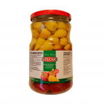 Konserveeritud toit K&otilde;ik Gulcani marineeritud v&auml;ikesed paprikasegud 680g/380g