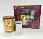 Mehmet Efendi T&uuml;rgi kohvikomplekt (T&uuml;rgi kohv, Cezve-T&uuml;rgi kohvikann) kingitus