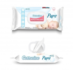 Niisked salvr&auml;tid, beebidele, COTTONINO, pure 80 tk