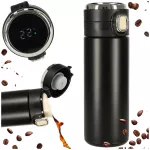 Termoss ar iemuti un LED displeju, melna, 350ml