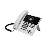 Auerswald COMfortel D-400 Black SIP-Telefon, mit Erweiterungsoption | 90262 | 4019377902622