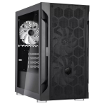SilverStone Fara H1M PRO Micro-ATX Geh&auml;use, ARGB - Black | SST-FAH1MB-PRO | 4710679812465