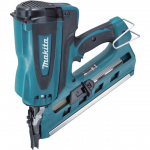 Makita Akku-Gasnagler GN900SE, 7,2 V (blau/Black, 2x Li-Ionen Akku 1,0Ah, im Koffer) | GN900SE | 0088381097543