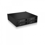 Backplane IcyBox 4xU.2 2,5" NVMe SSD => 1x5,25" Schacht | IB-2242U2K | 4250078171355