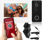 Hikvision Zestaw wideodomofonowy IP Hilook (IP-VIS-SLIM-W) | IP-VIS-SLIM-W | 6942160449272