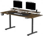 Biurko Ultradesk HIGHLANDER XXL Ciemnobrązowe 160 cmx70 cm | UDESK-HGXL-OD | 5904238812327