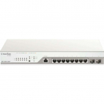 Switch D-Link D-Link DBS-2000-10MP/E łącza sieciowe Zarządzany L2 Gigabit Ethernet (10/100/1000) Obsługa PoE Gray | DBS-2000-10MP/E | 790069471186