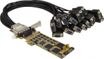 Kontroler StarTech PCIe x1 - 16x RS-232 DB9 (PEX16S550LP) | PEX16S550LP | 0065030868228