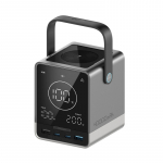 Powerbank Cuktech 300W 40000mAh juhtmevaba laadimisega 2x USB-C + 2x USB-A - Black | 6973886190261 | 6973886190261