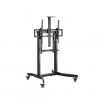 Equip Bodenstandhalter 55"-100"/1TFT 120kg Mob.Elektr.LFD sw lite Retail | 650633 | 4015867238455