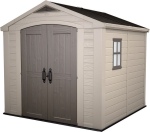 T&ouml;&ouml;riistamaja Keter Curver FACTOR 8x8 Beige - Grey Brown | 230453 | 7290103664954
