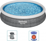 Bestway &uuml;mmargune bassein koos tarvikutega 366x76 cm | 93348 | 6941607309544