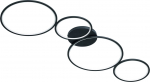 Laelamp Trio Black LED s&ouml;&ouml;gitoa jaoks Trio RONDO 622610432 | 622610432 | 4017807424287