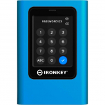 Dysk zewnętrzny SSD Kingston IronKey Vault Privacy 80 7.68TB Blue (IKVP80ES/7680G) | IKVP80ES/7680G | 740617341409