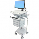 Ergotron StyleView ratastega kapp LDC k&auml;e ja 9 sahtliga SLA toitega (SV44-1291-2) | SV44-1291-2 | 0698833044003