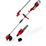 Einhell Akku-Multifunktions-Werkzeug GE-LM 36/4in1 Li-Solo, 36Volt (2x18V) (rot/Black, ohne Akku und Ladeger&auml;t, 4in1: Motorsense, Heckenschere, Hochentaster) | 3410901 | 4006825651638