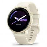 Garmin vivoactive&reg; 6 Bone/Lunargold Aluminium | 010-02985-01 | 0753759342814