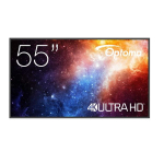 Optoma N3551K 139,7cm (55") Professionelles Interaktives 4K Display | H1F2C0MBW101 | 5055387667495