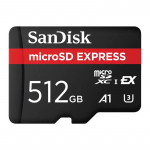 M&auml;lukaart SanDisk Express MicroSD 512 GB Class 10 UHS-I/U3 A1 V30 (SDSQXFN-512G-GN4NN) | SDSQXFN-512G-GN4NN | 0619659205447
