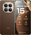 Nutitelefon Xiaomi Redmi Note 15 Pro+ 5G 8/256GB Brown | MZB0MIGEU | 6932554481605